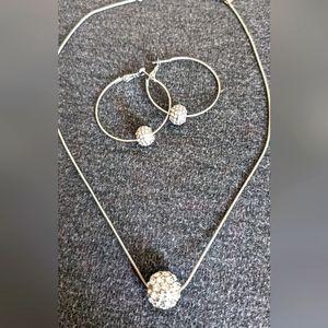 Vintage Lane Bryant Necklace and Earring Set